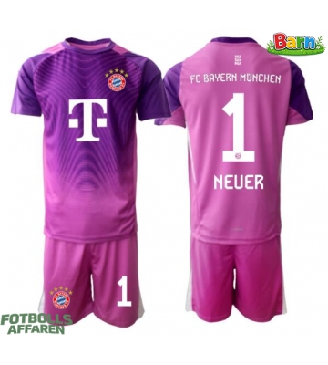 Bayern Munich Manuel Neuer #1 Målvakt Tredjeställ Barn 2025-26 Kortärmad (+ Korta byxor)